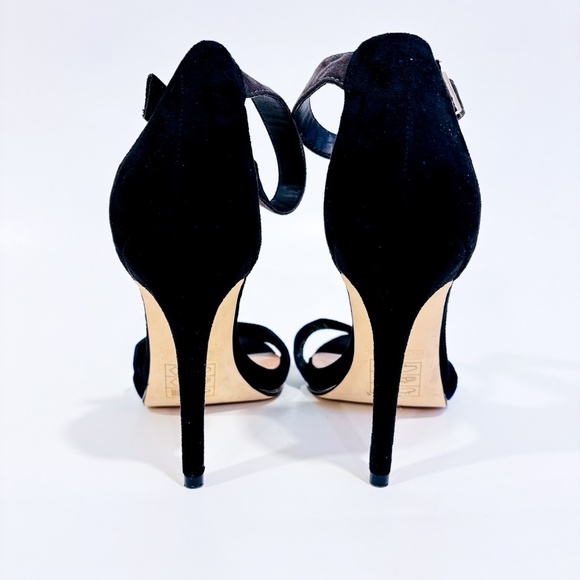 CALL IT SPRING – Black & blue faux suede high heel sandals | Size 6.5 * - Picture 6 of 9